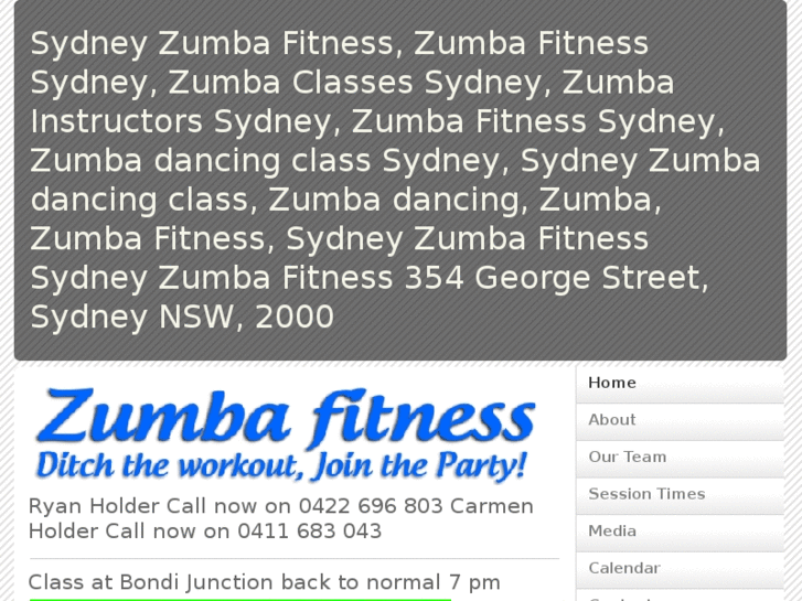 www.sydneyzumbafitness.com