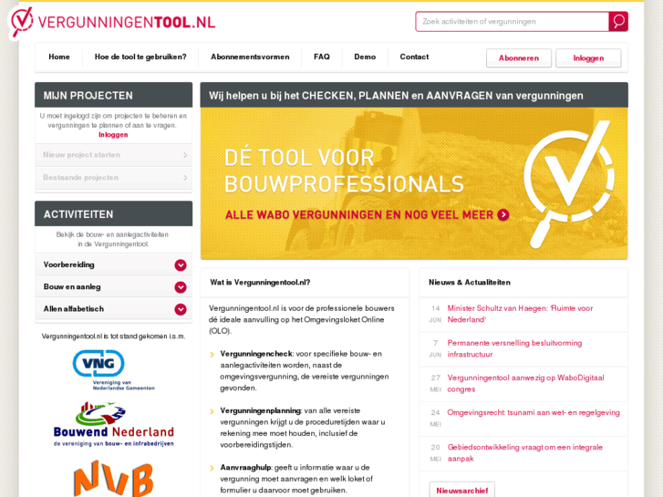 www.vergunningentool.nl