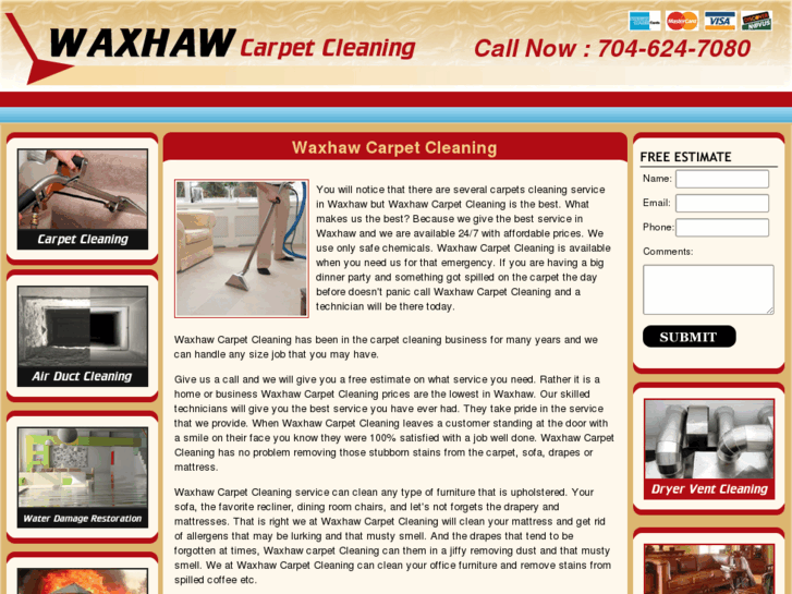 www.waxhawcarpetcleaning.net