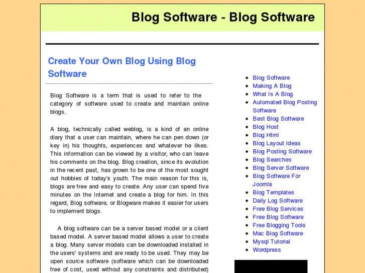 www.blogsoftwarechoices.com