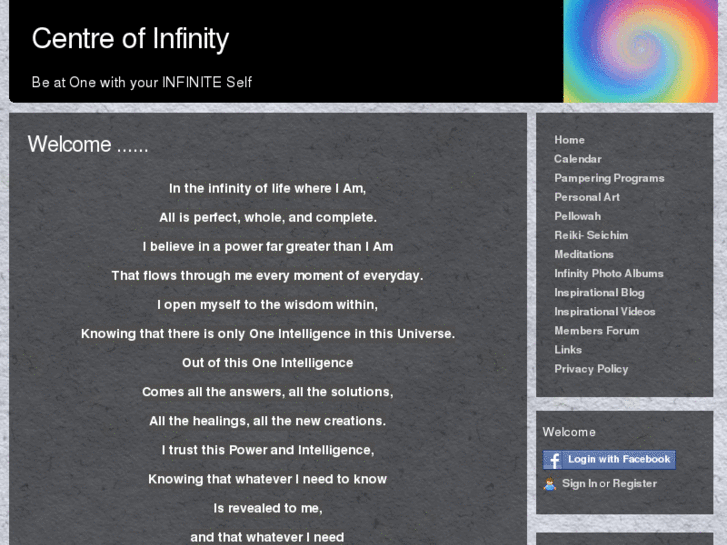 www.centreofinfinity.com