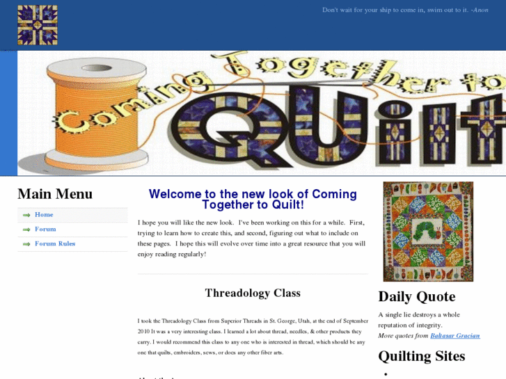 www.comingtogethertoquilt.com