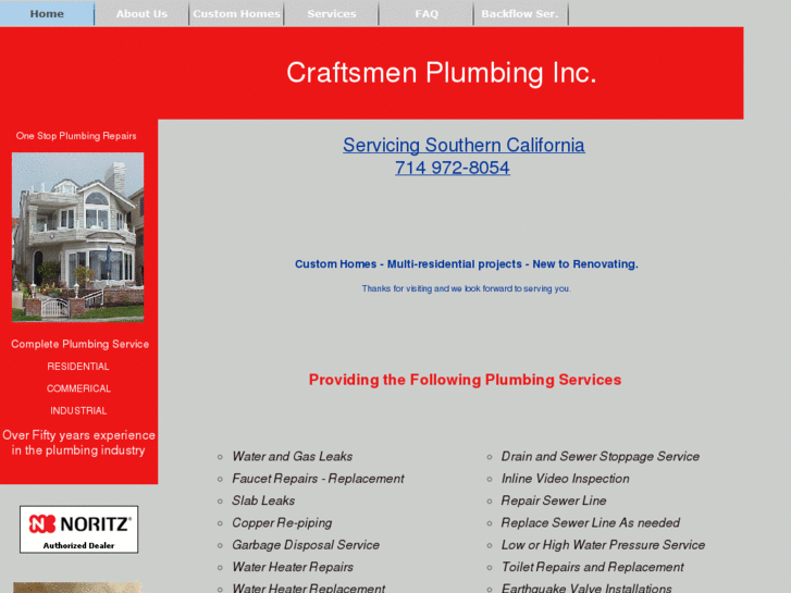 www.craftsmenplumbinginc.com