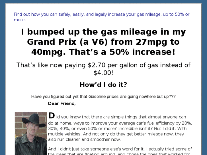 www.howtogetbettergasmileage.info
