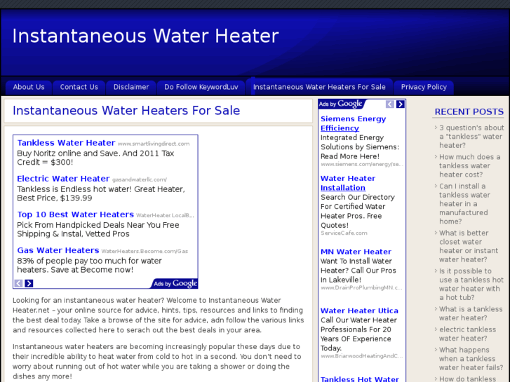 www.instantaneouswaterheater.net