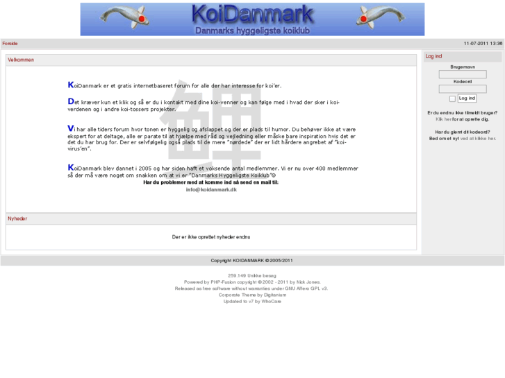 www.koidanmark.dk