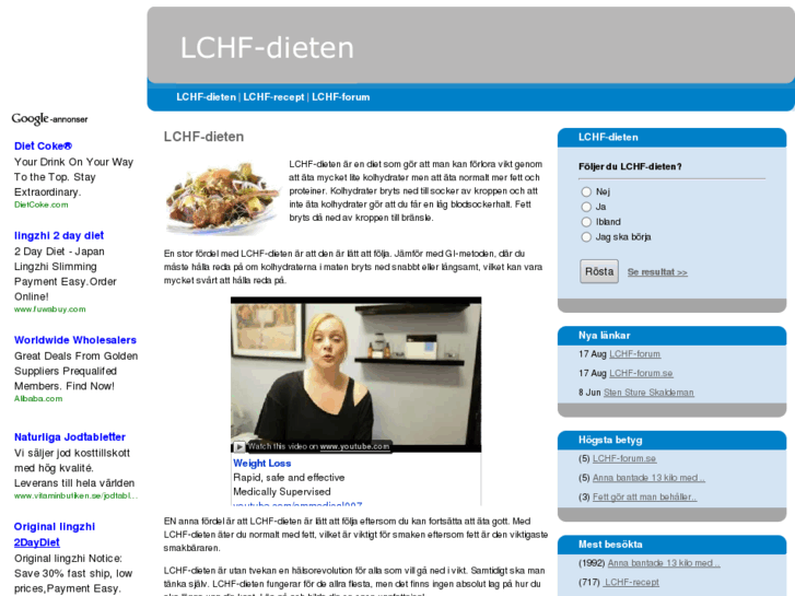 www.lchf-dieten.info