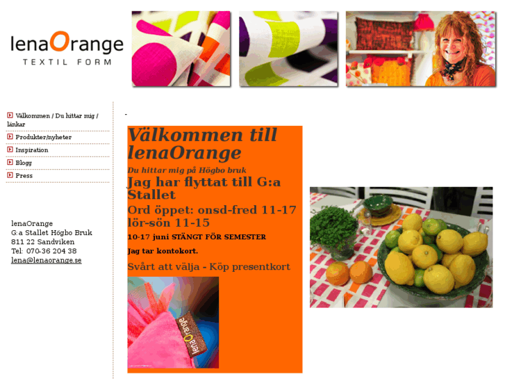 www.lenaorange.se