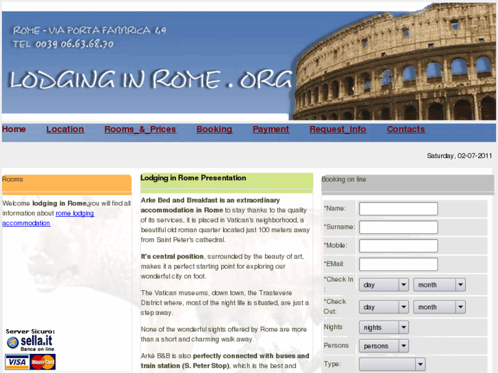 www.lodginginrome.org