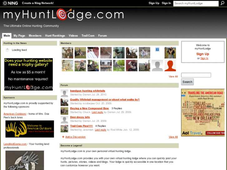 www.myhuntlodge.com