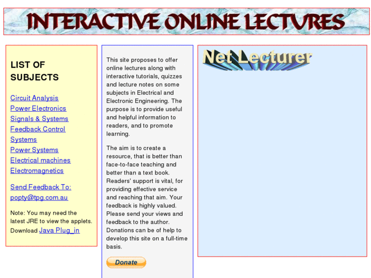 www.netlecturer.com