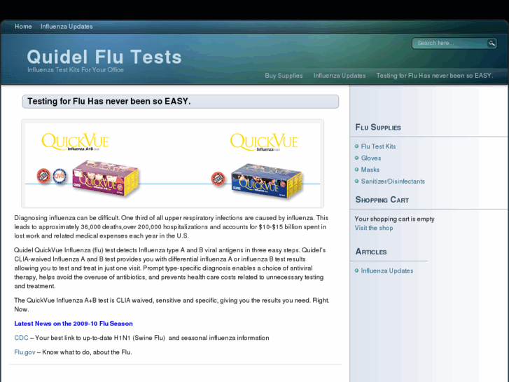 www.quidelflutests.com