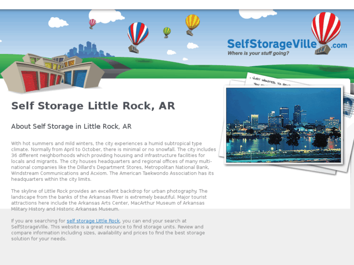 www.selfstorage-littlerock.com