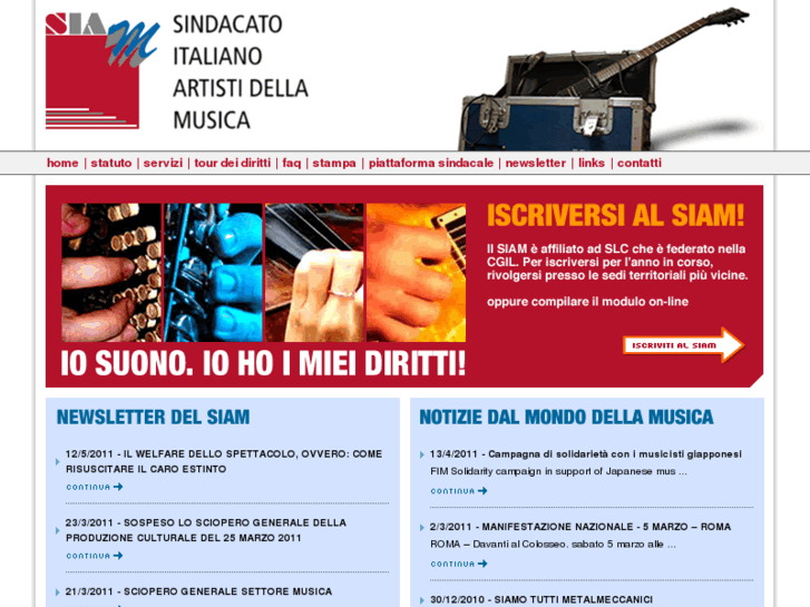 www.sindacatomusicisti.it