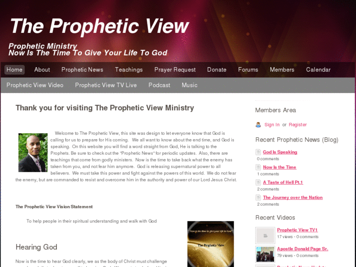 www.thepropheticview.com