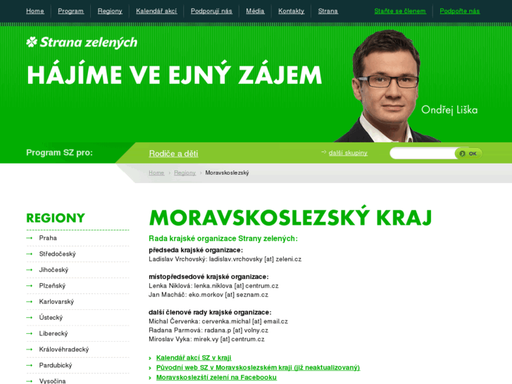 www.zelenevolby.cz