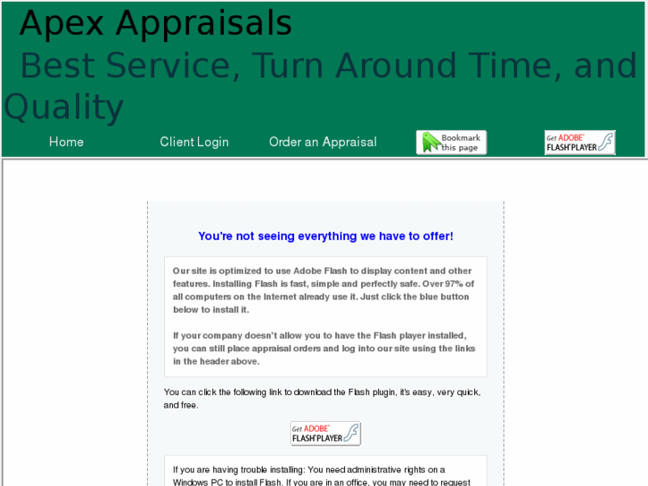 www.apexappraisals.org