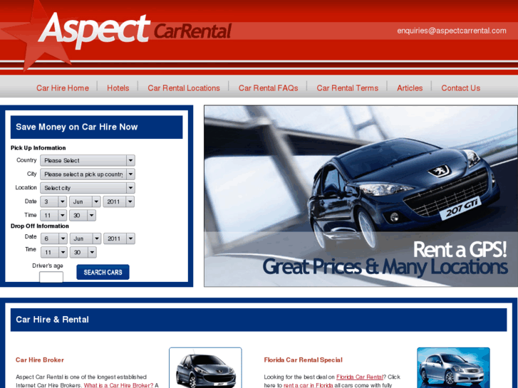 www.aspectcarrental.com