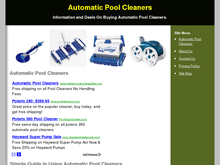www.automatic-poolcleaners.info