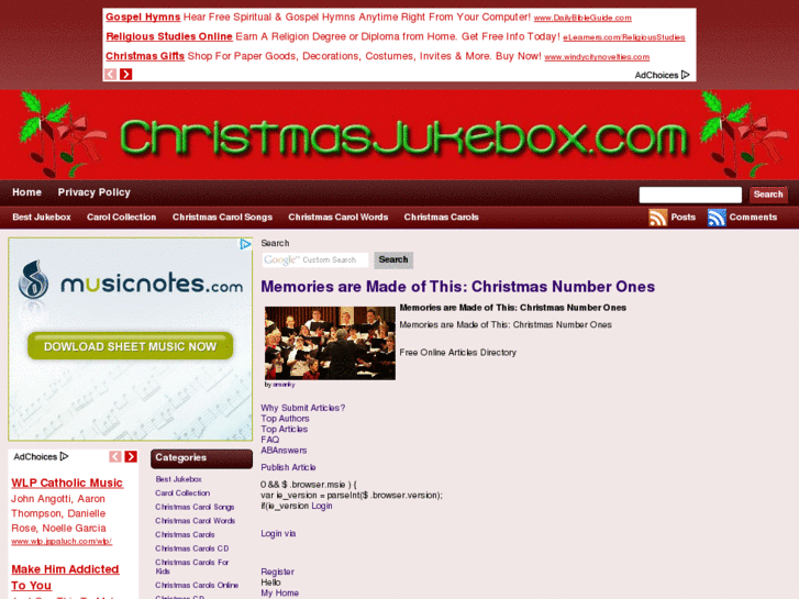 www.christmasjukebox.com