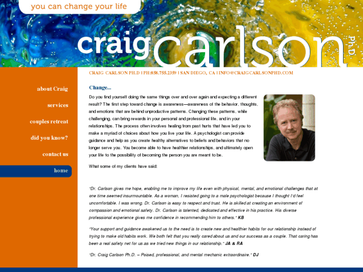 www.craigcarlsonphd.com