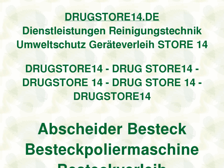 www.drugstore14.de