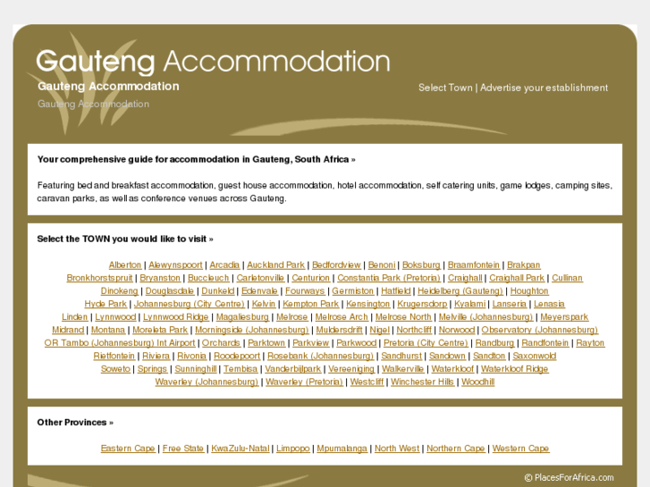 www.gauteng-accommodation.co.za