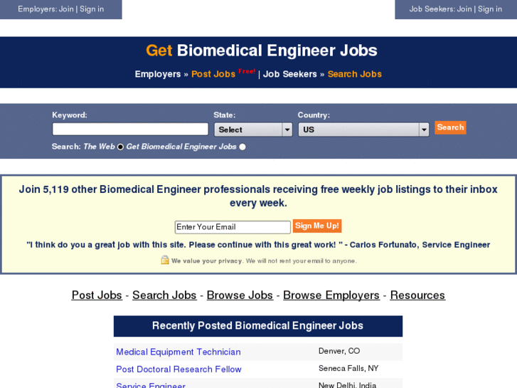 www.getbiomedicalengineerjobs.com