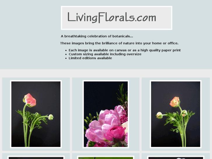 www.livingflorals.com