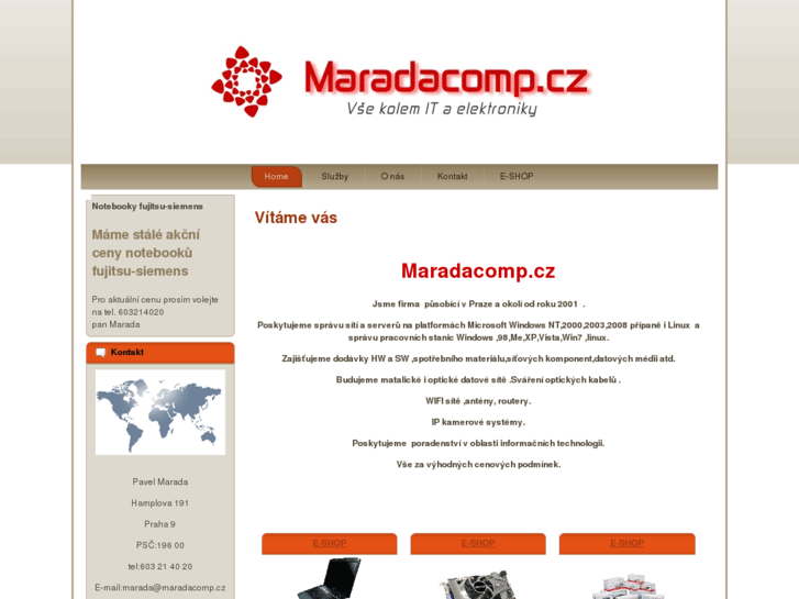 www.maradacomp.cz