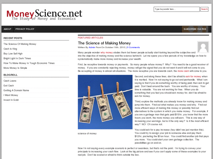 www.moneyscience.net