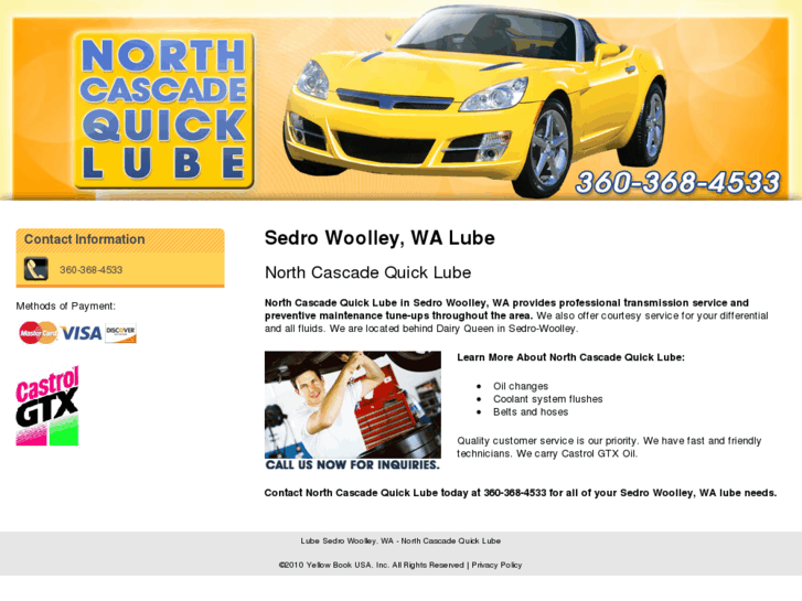 www.northcascadequicklube.com