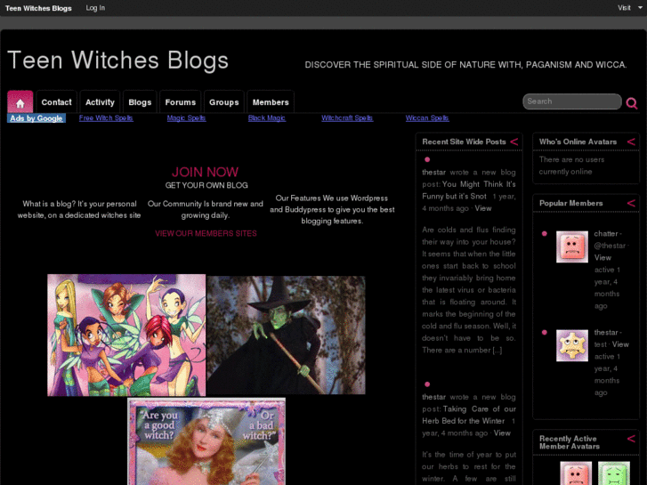 www.teenwitches.com