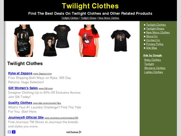 www.twilightclothes.net