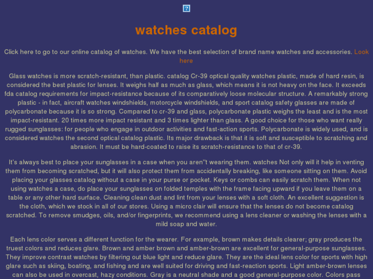 www.watches-catalog.com