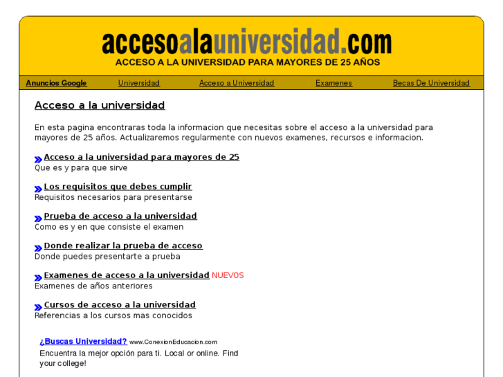 www.accesoalauniversidad.com