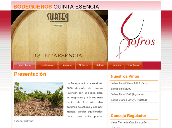 www.bodeguerosquintaesencia.es