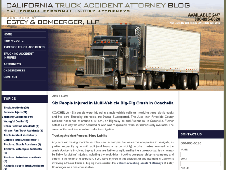 www.californiatruckaccidentattorneyblog.com