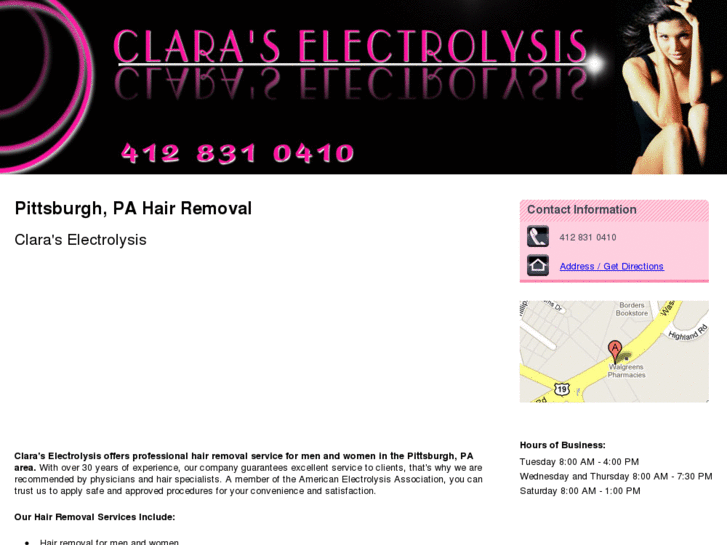 www.claraselectrolysis.net