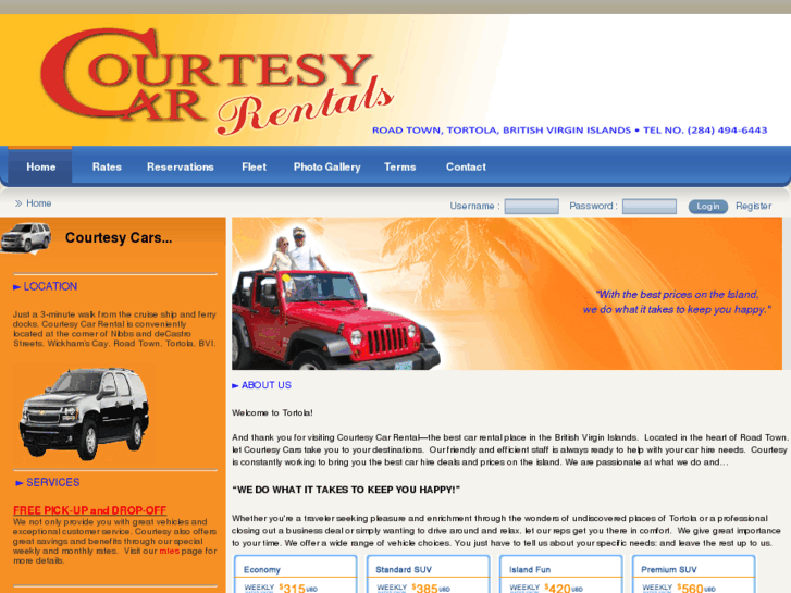 www.courtesycarrentalvi.com