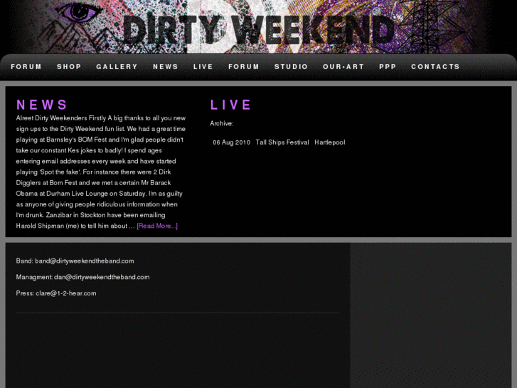 www.dirtyweekendtheband.com