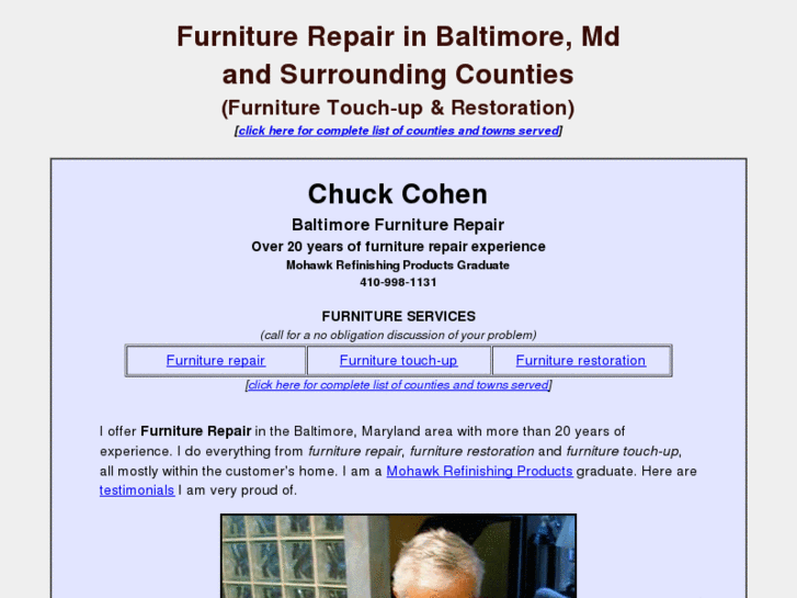 www.furniturerepairbaltimore.com