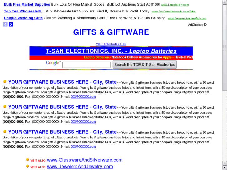 www.giftsandgiftware.com