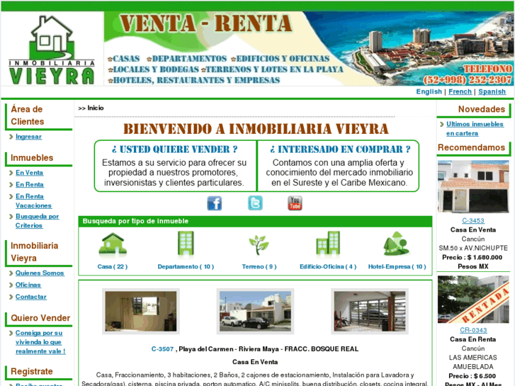 www.inmobiliariavieyra.com