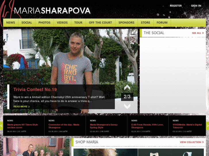 www.mariasharapova.com