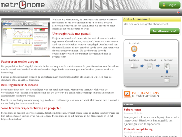 www.metronome.nl