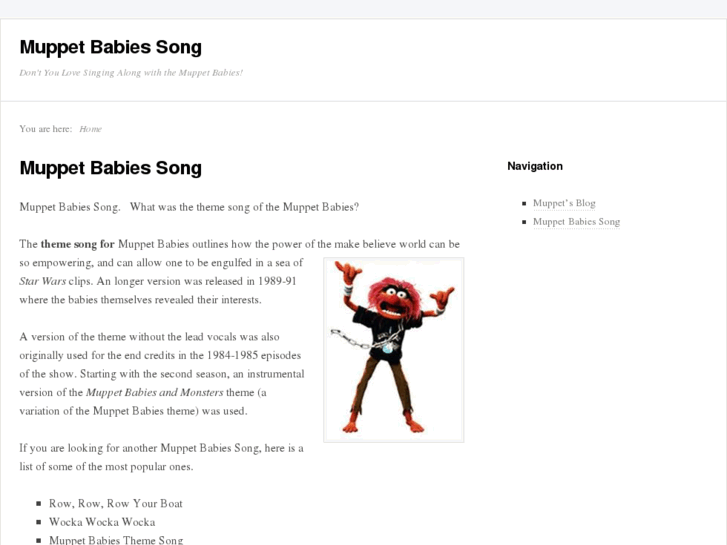 www.muppetbabiessong.com