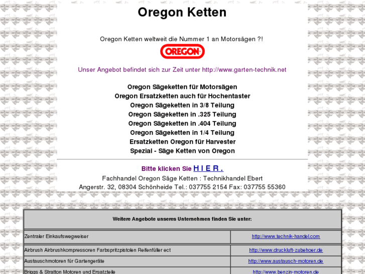 www.oregon-ketten.de