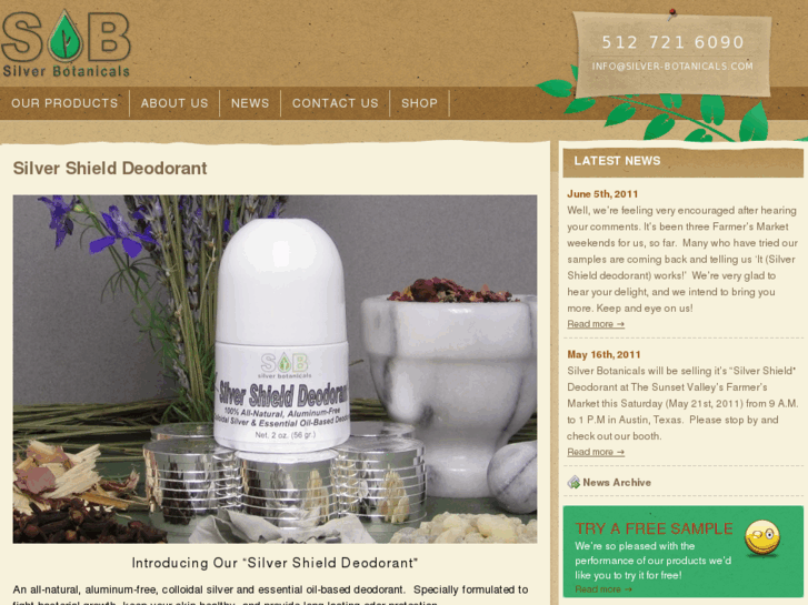 www.silver-botanicals.com