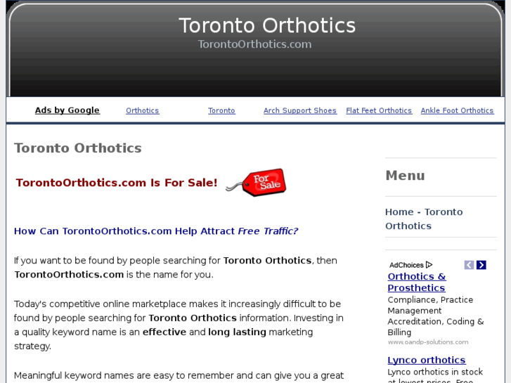 www.torontoorthotics.com